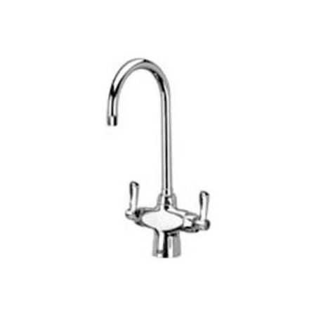 ZURN Zurn Double Lab Faucet with 5-3/8" Gooseneck and Lever Handles - Lead Free Z826B1-XL****